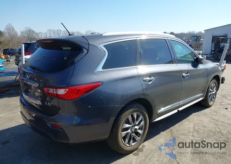 2013 Infiniti Jx35 z USA, uszkodzony, nr VIN 5N1AL0MM4DC302223